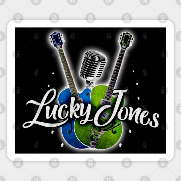 Lucky Jones Guitars Sticker by ShredBeard